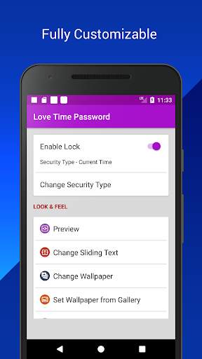 Love Screen Lock - Time Passwo screenshot 7