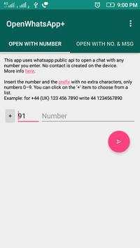 Open In WhatsApp  screenshot 1