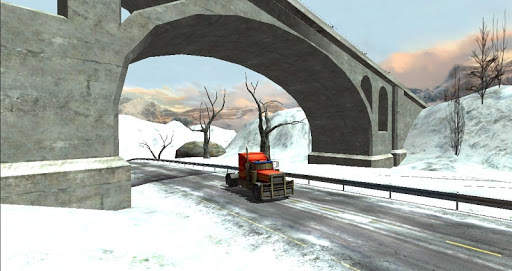 Snow Truck Car Racing screenshot 8