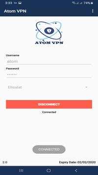 ATOM VPN screenshot 5