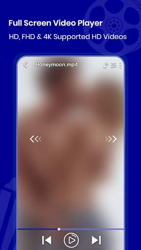 XNX Video Player - HD Audio & Video Player screenshot 1