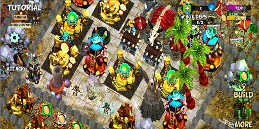 ☣️ Clash Of Orcs ⛺️ City Building Defense War TD screenshot 12
