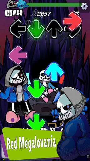 Sans FNF DUSTALLE Mod screenshot 2