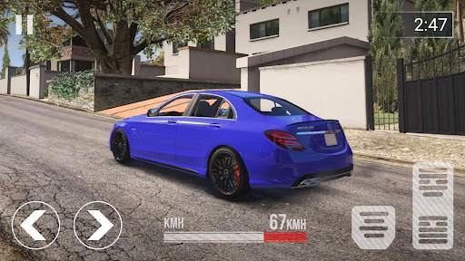 Race Dart Mercedes C63 Driving screenshot 1