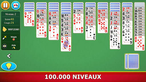 Spider Solitaire Jeu de Cartes screenshot 5