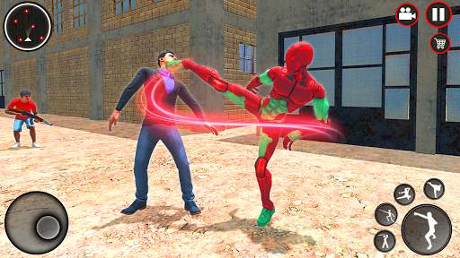 Mutant Spider Rope Hero : Flying Robot Hro Game screenshot 3
