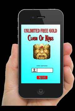 Free Goold For Clash Of Kings, Cheat tricks screenshot 2