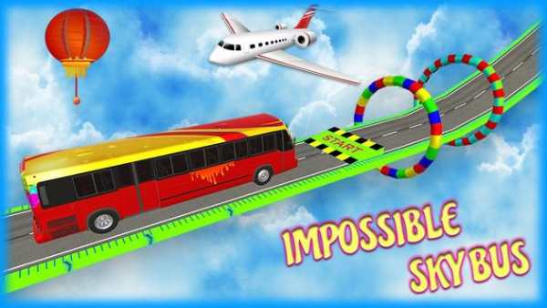 Bus Simulator Impossible Driving Flying Stunt screenshot 1