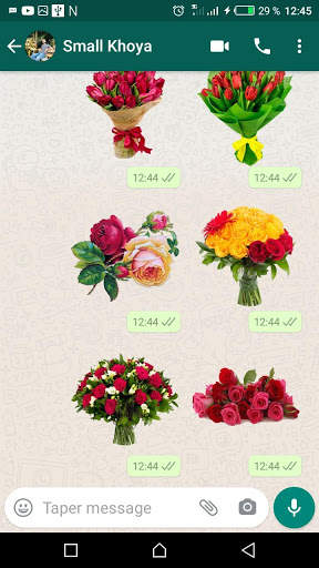 WAStickerApps Flowers 🌸🌷🌹  Bouquet Stickers screenshot 2