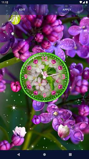 Flower Clocks Wallpapers screenshot 4