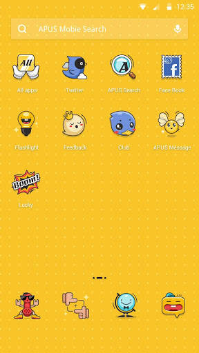 Tema stiker yang indah screenshot 2