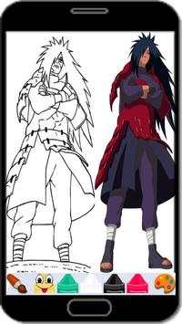 Naruto coloring screenshot 3
