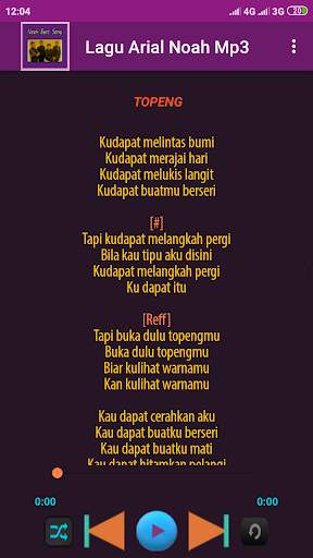 Lagu Ariel Mp3 (Noah) 2021 screenshot 2