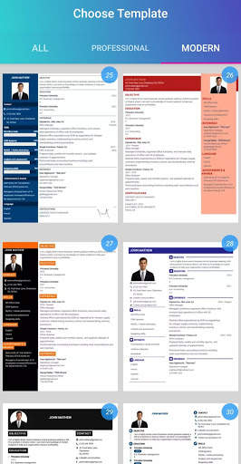 Free CV Maker & Resume PDF Maker screenshot 1