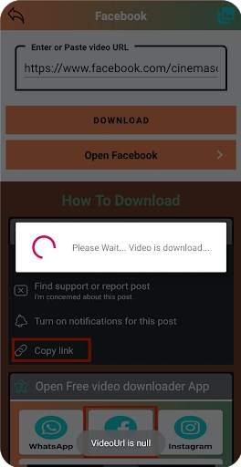 Video Downloader 4 Social Networks screenshot 6