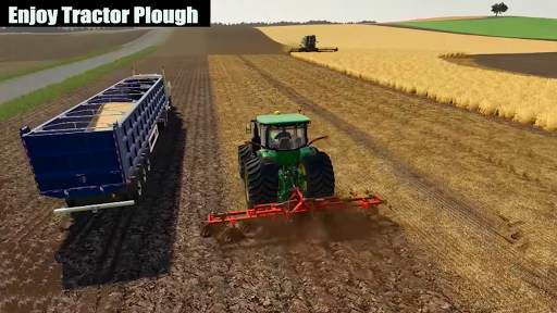 Cargo Tractor Trolley Driver Farmer Simulator 2021 screenshot 1
