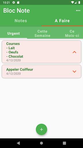 Bloc Note screenshot 3