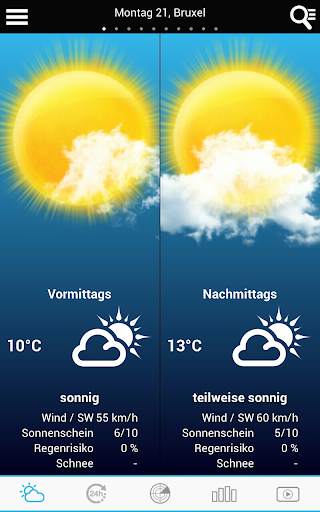 Wetter für Belgien screenshot 1