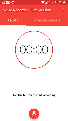 Voice Recorder - Lite Version screenshot 1