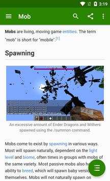 Wiki for Minecraft screenshot 3