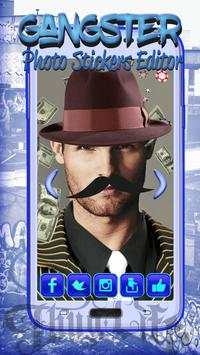 Gangster Photo Stickers Editor screenshot 1