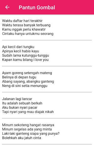 Pantun Gombal Romantis - Bikin Baper screenshot 3