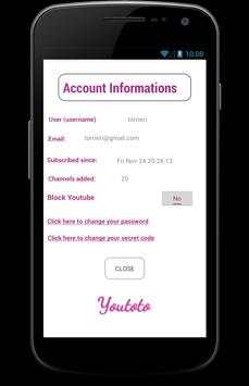 YouToto - Control your YouTube screenshot 2