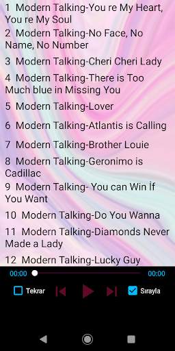 Modern Talking 25 Greatest Songs Offline screenshot 1