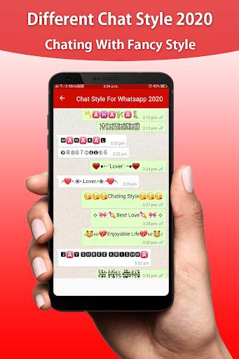 Chat Style : Stylish Font & Text for WhatApp 2020 screenshot 6