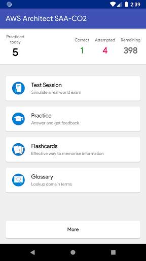 AWS - Solutions Architect Associate SAA-C02 screenshot 1
