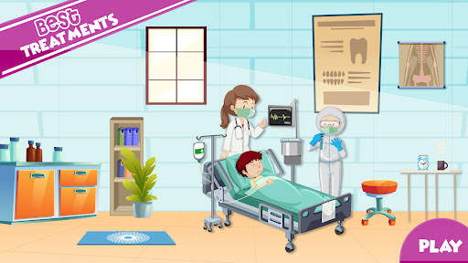 My Mini hospital: Doctor Games स्क्रीनशॉट 3
