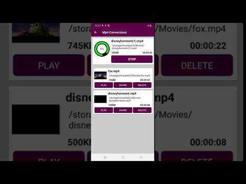 Vob To Mp4 Video Converter screenshot 1