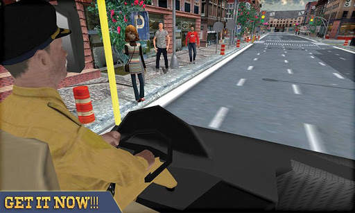 Simulator bas Amerika Syarikat: permainan bas screenshot 5