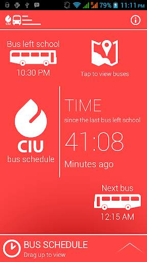 CIU Bus Schedule screenshot 1