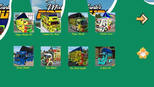 Mod Truck Canter Oppa Muda Terpal Segitiga screenshot 3