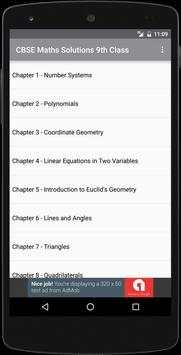 CBSE Maths Solutions 9th Class screenshot 2