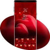 Red shining 3d effect love theme 2.0.1
