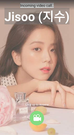 Jisoo Video Call Blackpink- Video Call Simulation screenshot 3