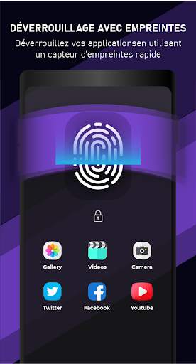 AppLock - Verrouillage applications avec empreinte screenshot 3