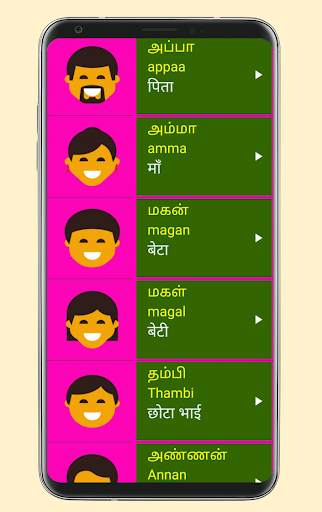 Learn Tamil From Hindi screenshot 4