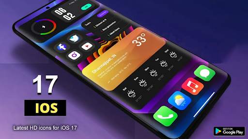 Launcher For iOS 17 Theme 2023 screenshot 4