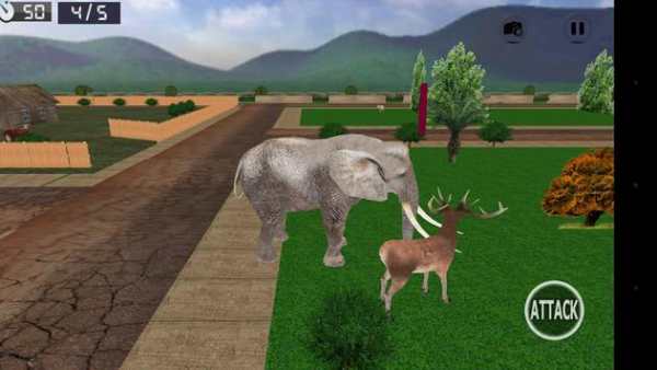 Real Elephant Simulator 3D 2018 screenshot 2