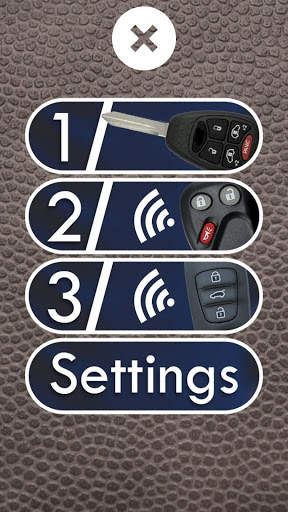 Simulated car key screenshot 1