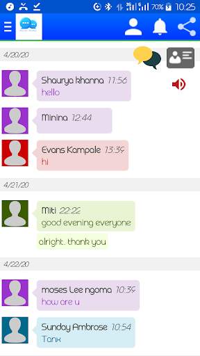 Mangango Messenger screenshot 3