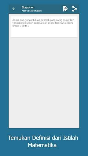 Kamus Matematika Lengkap Offline screenshot 3