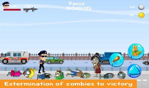 Zombie VS Police screenshot 5