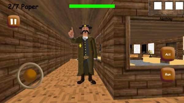 Sheriff Math Teacher In Wild West Mod Scary Hunter screenshot 8
