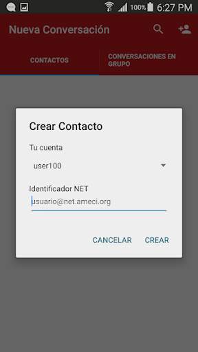 Net Messenger AMECI screenshot 3