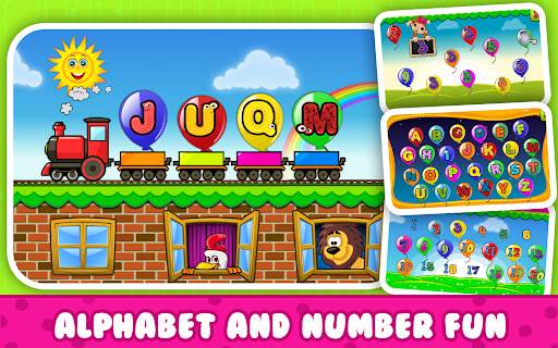 Balloon Pop Kids Learn Alphabets, Numbers & Colors screenshot 4