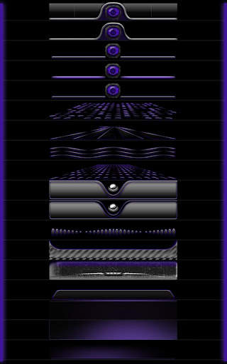 Serenity Launcher Theme Purple screenshot 8